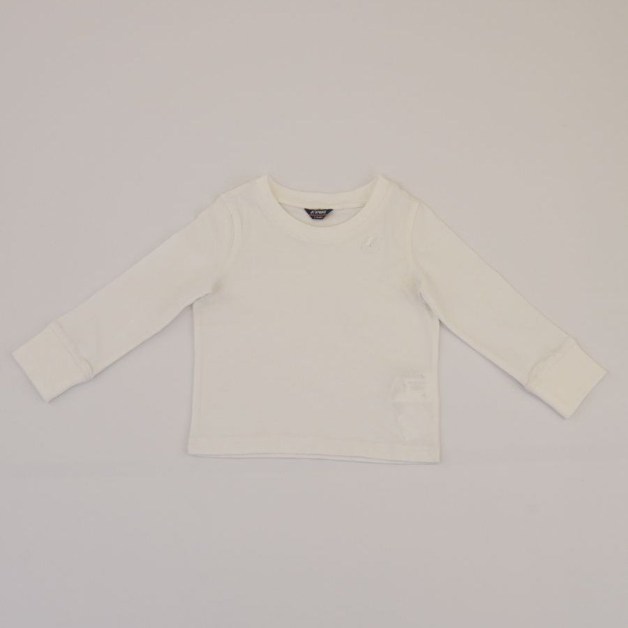 K-way Crew Neck T-shirt Solid Color