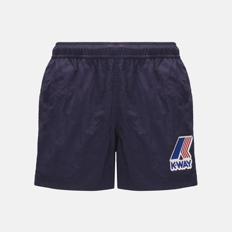 K-way Boxer Swimsuit Quick Drying Macro Logo Print