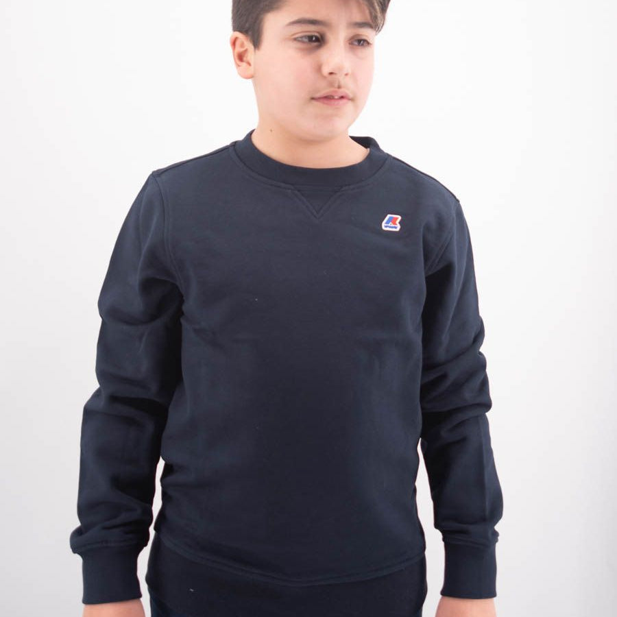 K-way Baptiste Crewneck Sweatshirt with Mini Logo