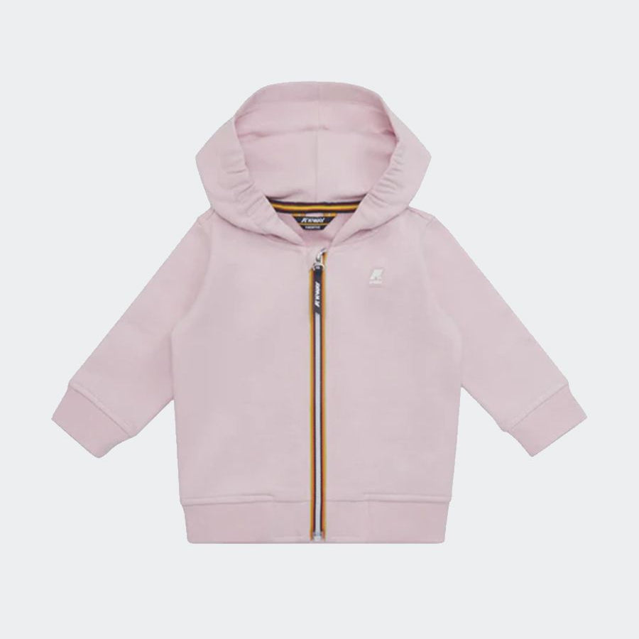 K-way Solid Color Sweatshirt with Logo