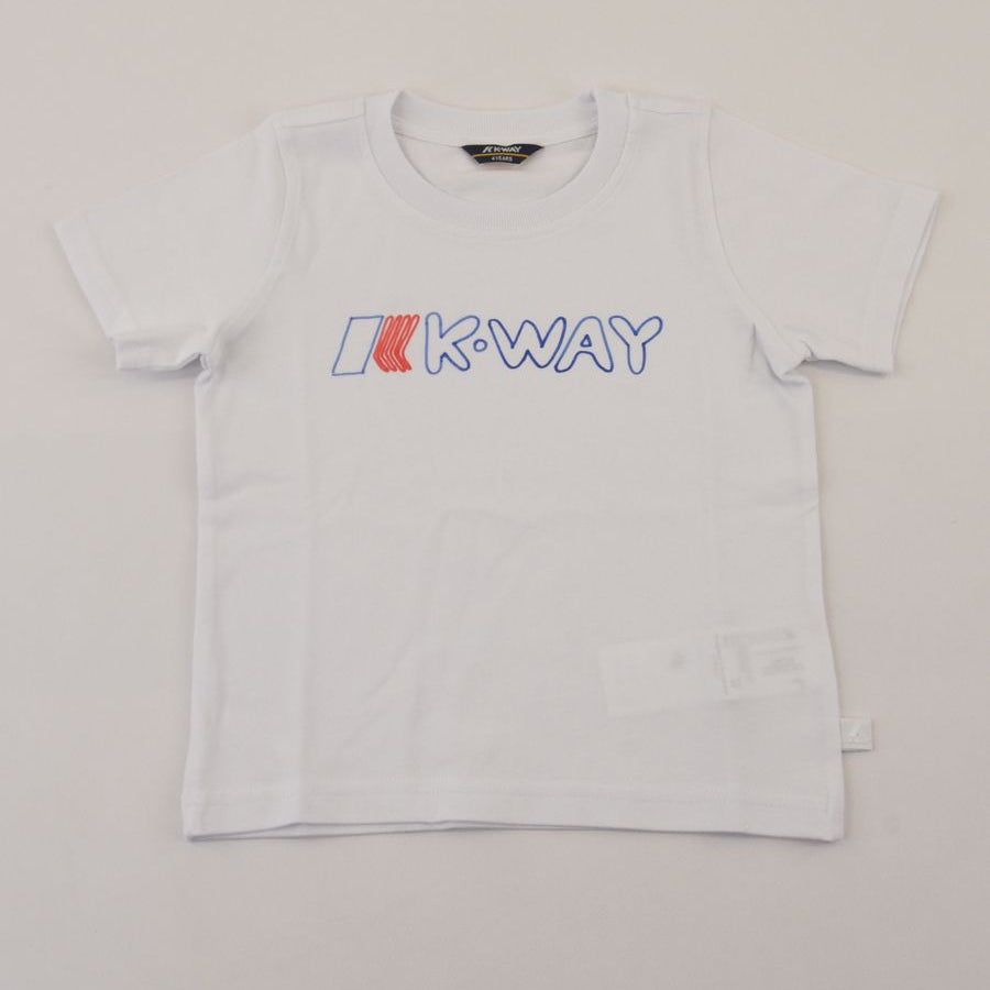K-way T-shirt with Logo Print