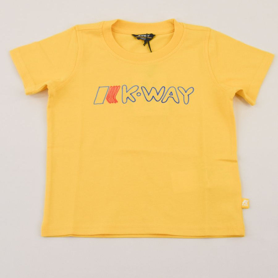 K-way T-shirt with Logo Print
