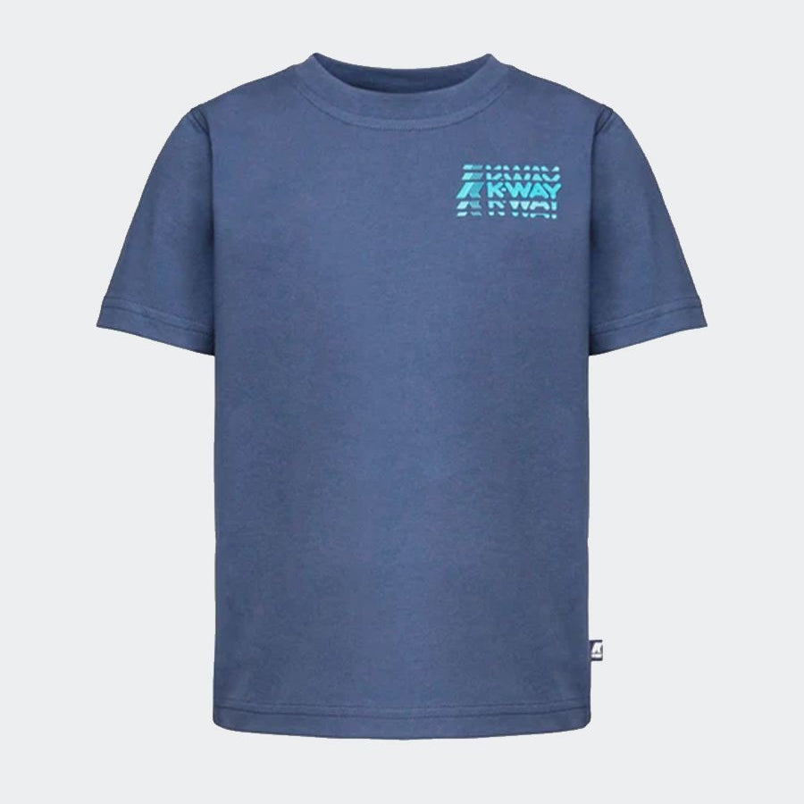 K-way T-shirt with Multiple Print