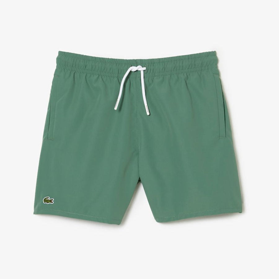 Lacoste Swimsuit with Logo Patch