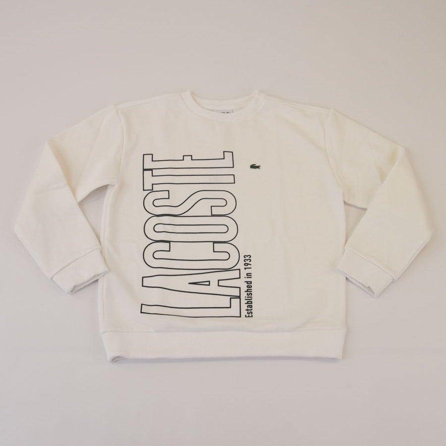 Lacoste Printed Crewneck Sweatshirt