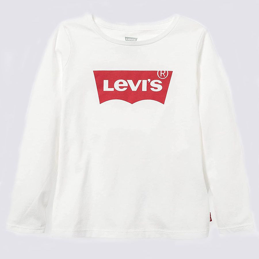 Levis Long Sleeve T-Shirt with Logo Print