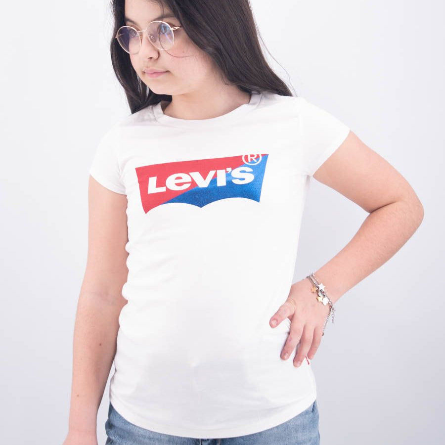 Levis Short Sleeve T-Shirt with Logo Print
