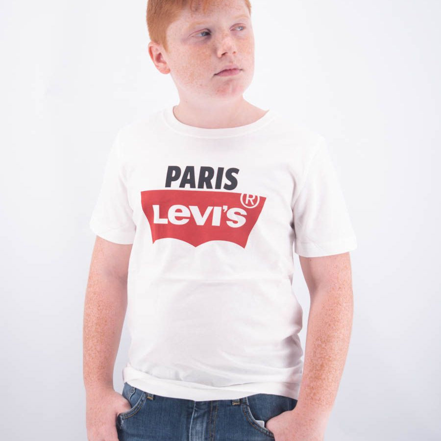 Levis Short Sleeve T-Shirt with Logo Print