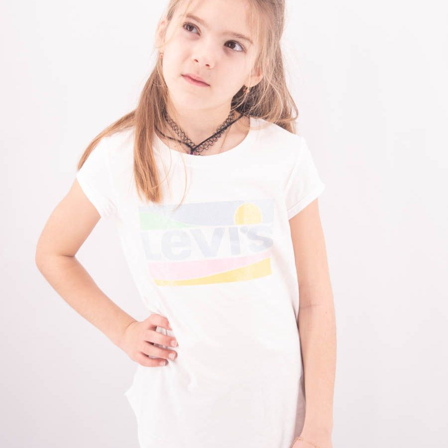 Levis Long Sleeve T-Shirt with Logo Print