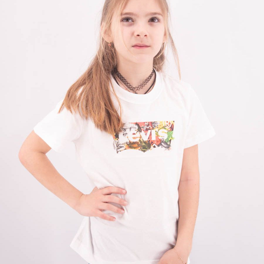Levis Short Sleeve T-shirt with Animals Logo