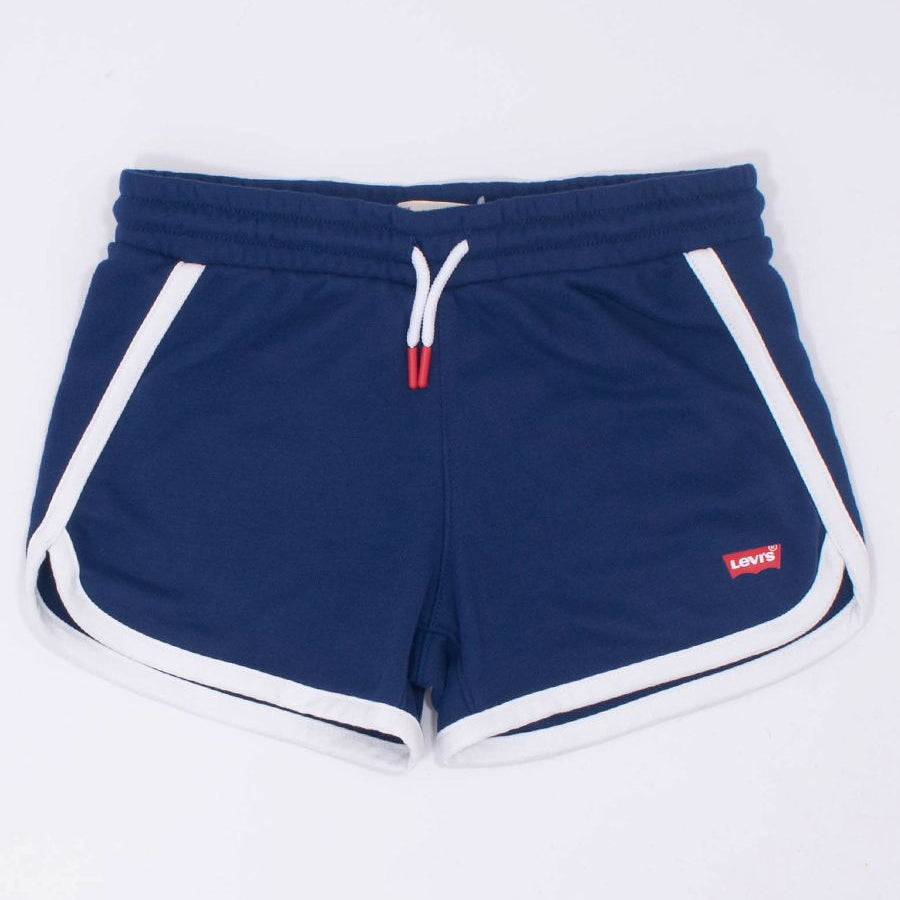 Levis Cotton Shorts with Elastic and Mini Logo