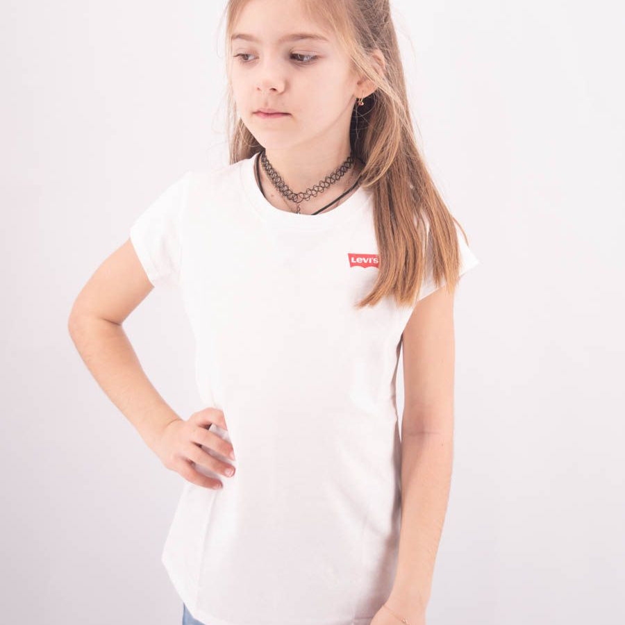 Levis Short Sleeve T-Shirt with Logo Embroidery