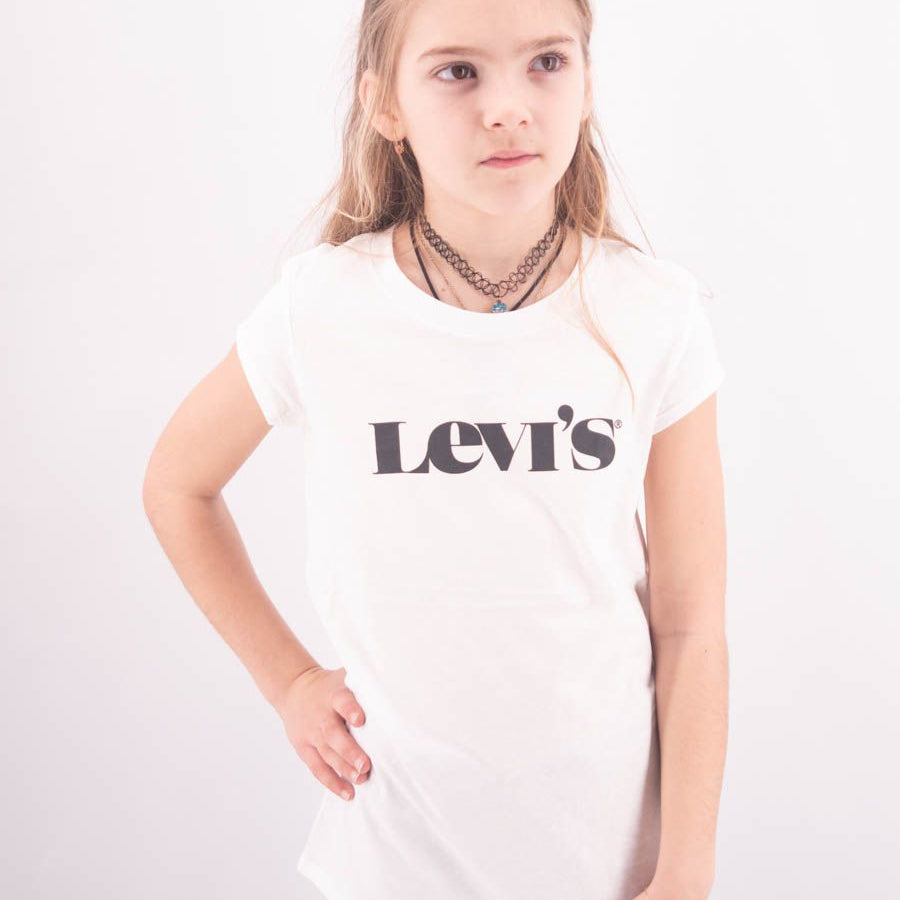 Levis Short Sleeve T-Shirt with Logo Print