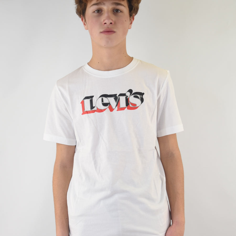 Levis Short Sleeve T-Shirt with Logo Print
