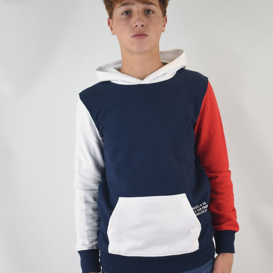 Levis Tricolor Hoodie with Kangaroo Pocket