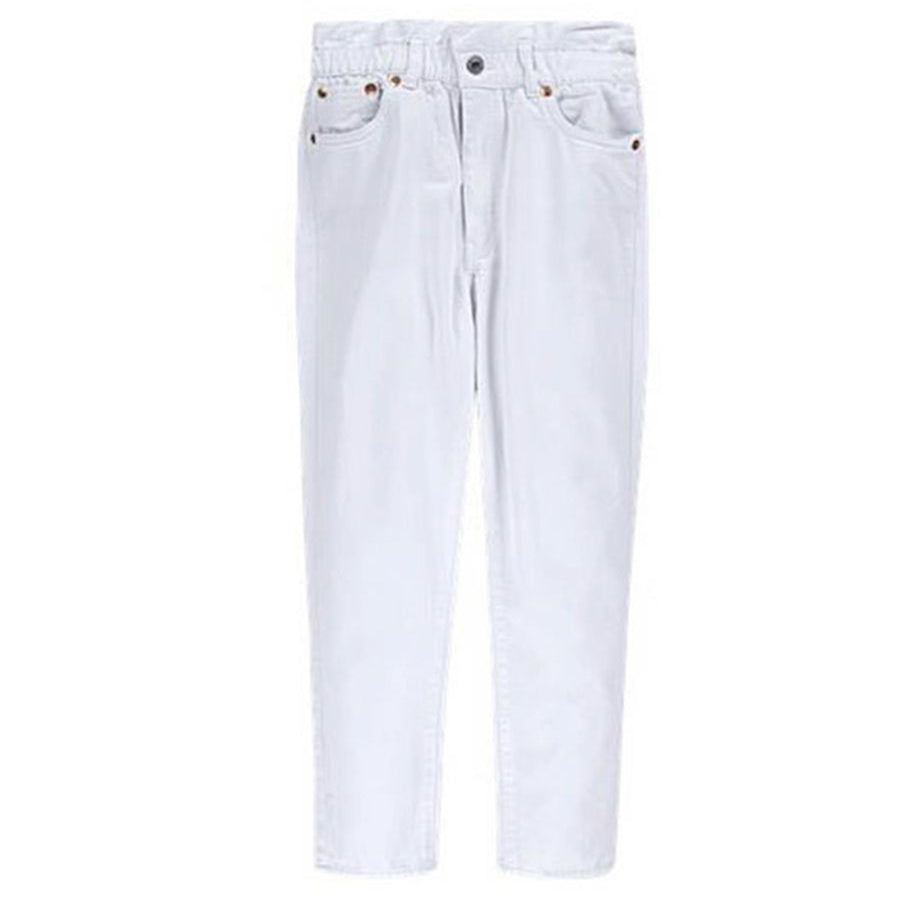 Levis Cotton Denim Jeans with Zip and Button Closure