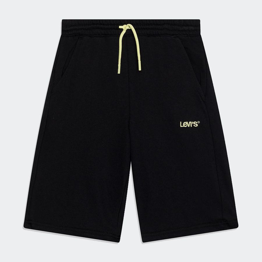 Levis Bermuda in Embroidered Sweatshirt