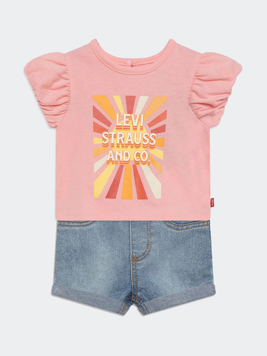 LEVIS Completo Sportivo T shirt e Short Bimbi Vip