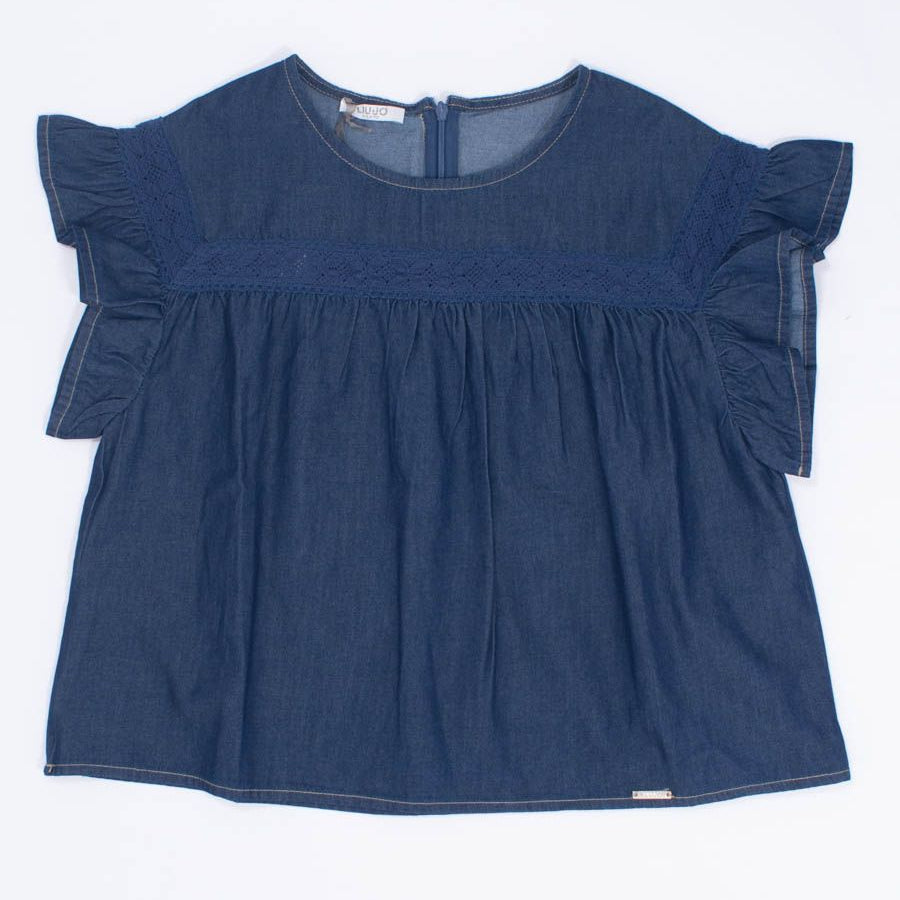 Liu jo Shirt A Blouse in Denim