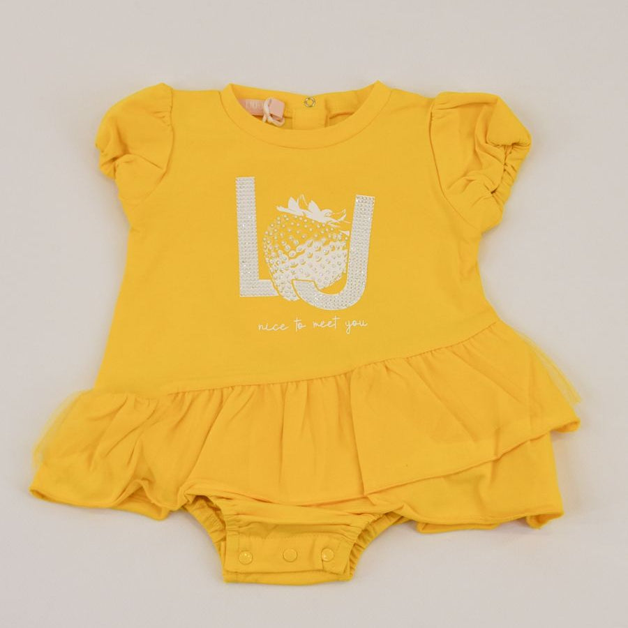 Liu Jo Romper with Logo Print