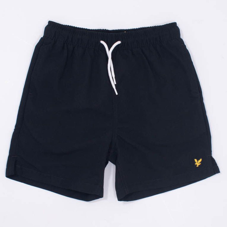 Lyle & Scott Solid Color Boxer Shorts with Front Logo Patch