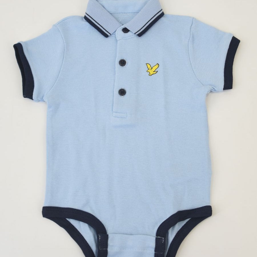 Lyle & Scott Short Sleeve Polo-Style Romper