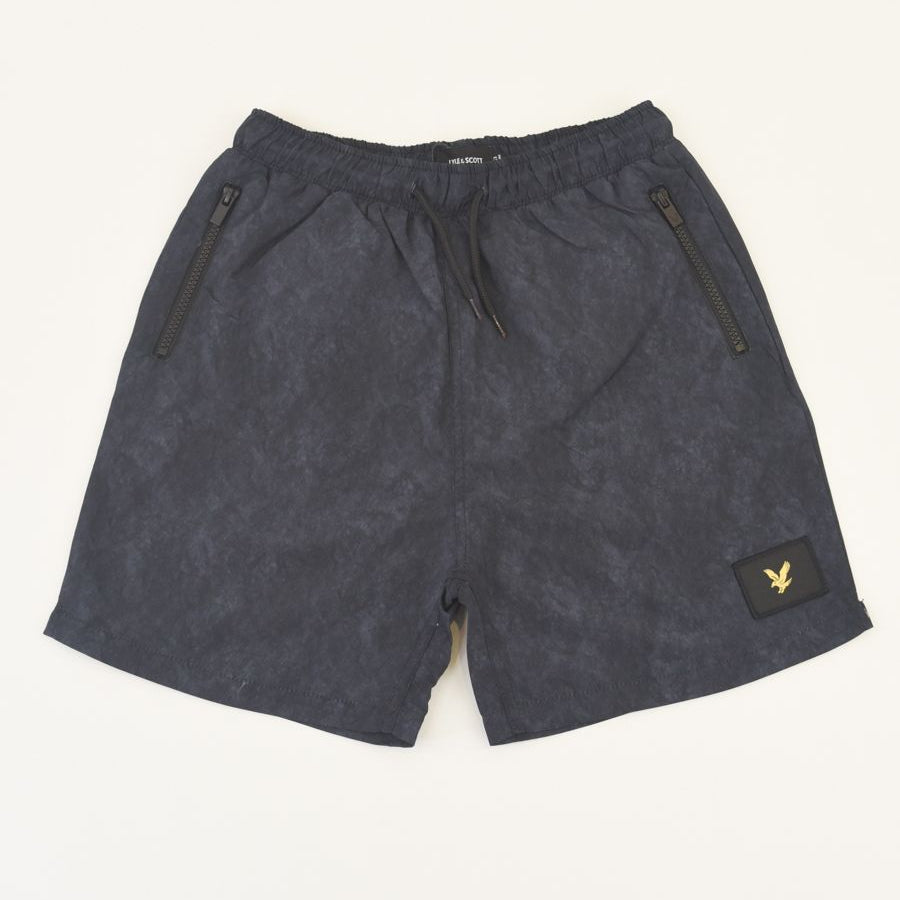 Lyle & Scott Solid Color Boxer Shorts with Front Logo Patch