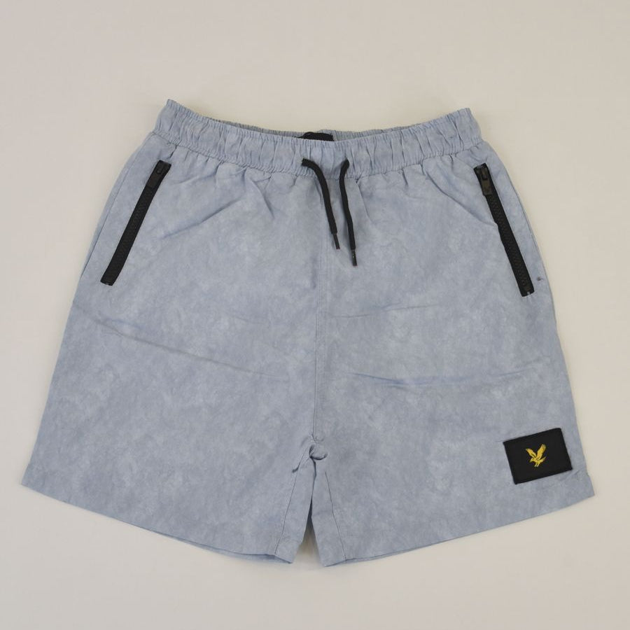 Lyle & Scott Solid Color Boxer Shorts with Front Logo Patch
