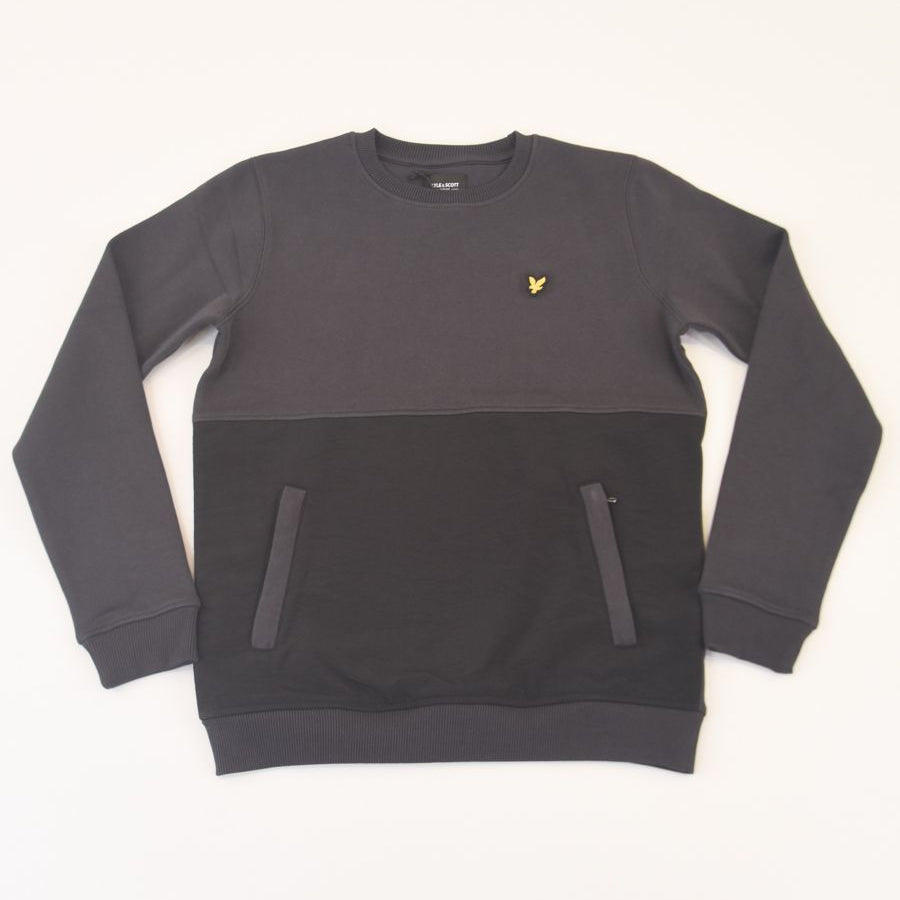 Lyle&Scott Solid Color Crew Neck Sweatshirt