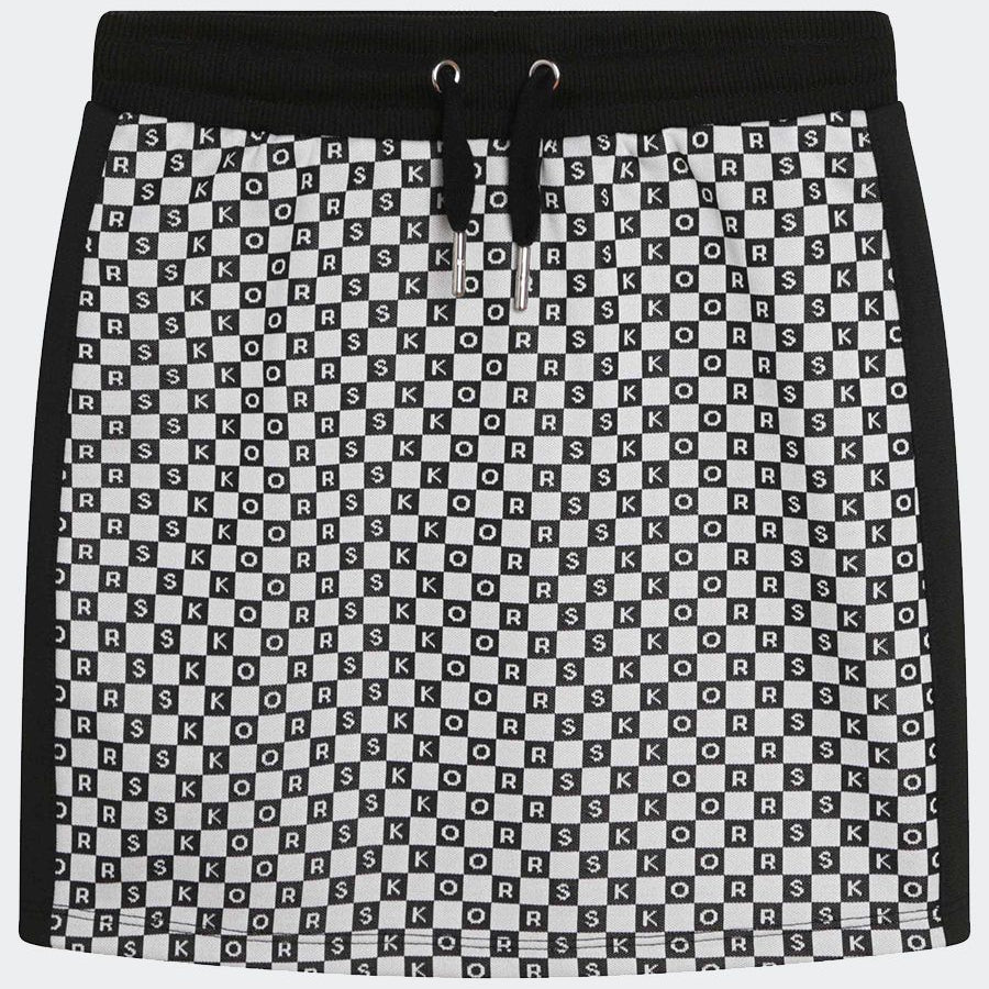 Michael Kors Checkered Logo Skirt