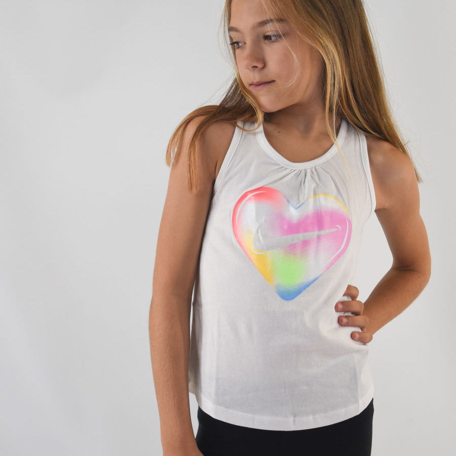 Nike Cotton Jersey Tank Top with Logo Highlights