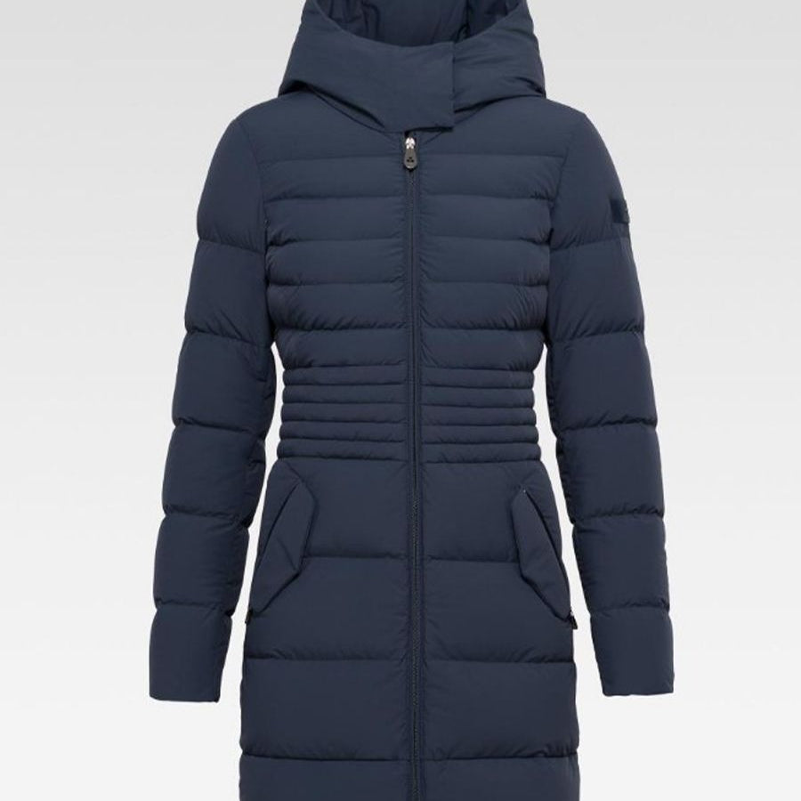 Peuterey 3/4-Length Down Jacket with Hood