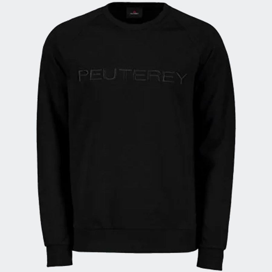 Peuterey Solid Color Crew Neck Sweatshirt