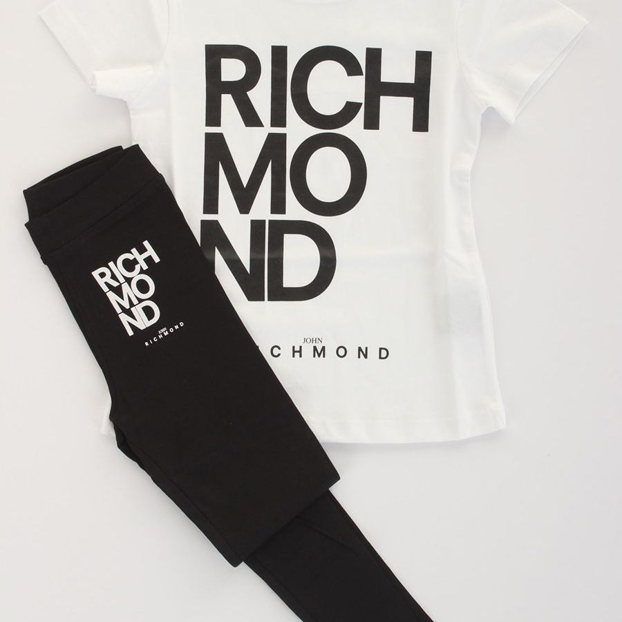 Richmond Sportswear Set T-shirt + Printed Leggings