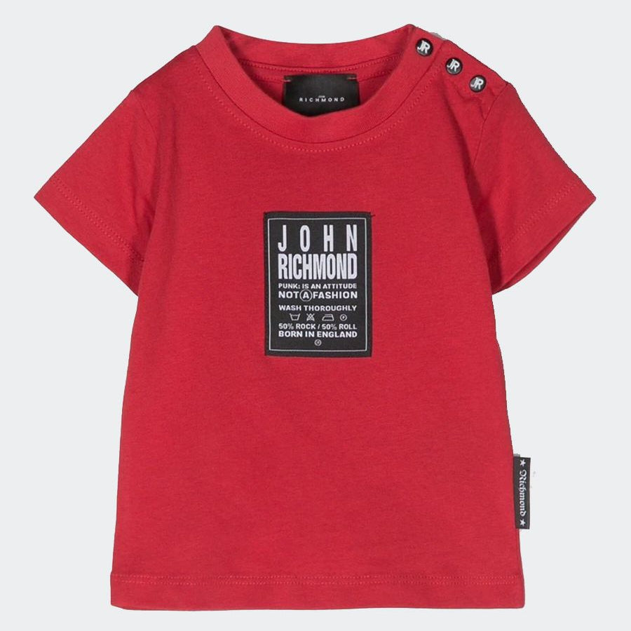 Richmond T-shirt with Logo Patch