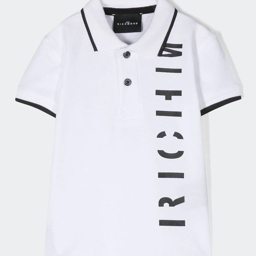 Richmond Printed Pique Polo