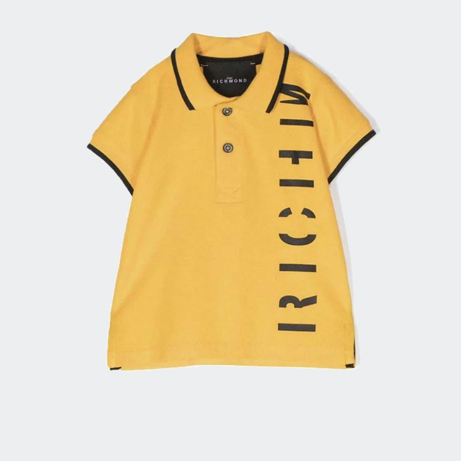 Richmond Printed Pique Polo