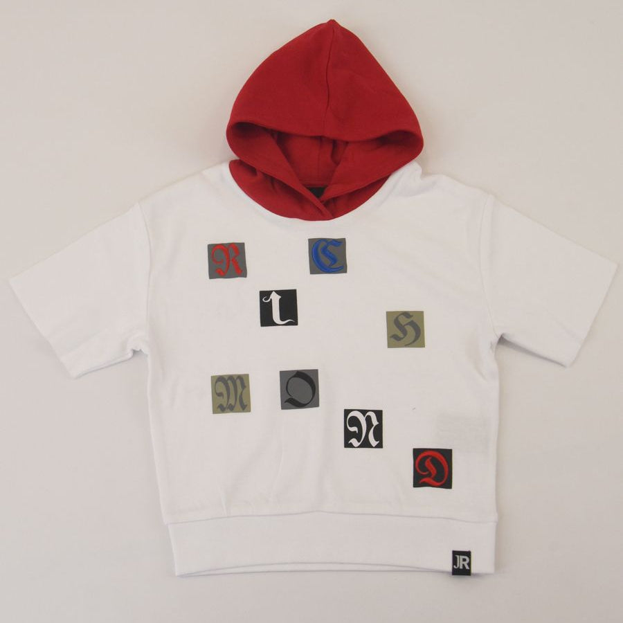 Richmond Embroidered Short Sleeve Sweatshirt