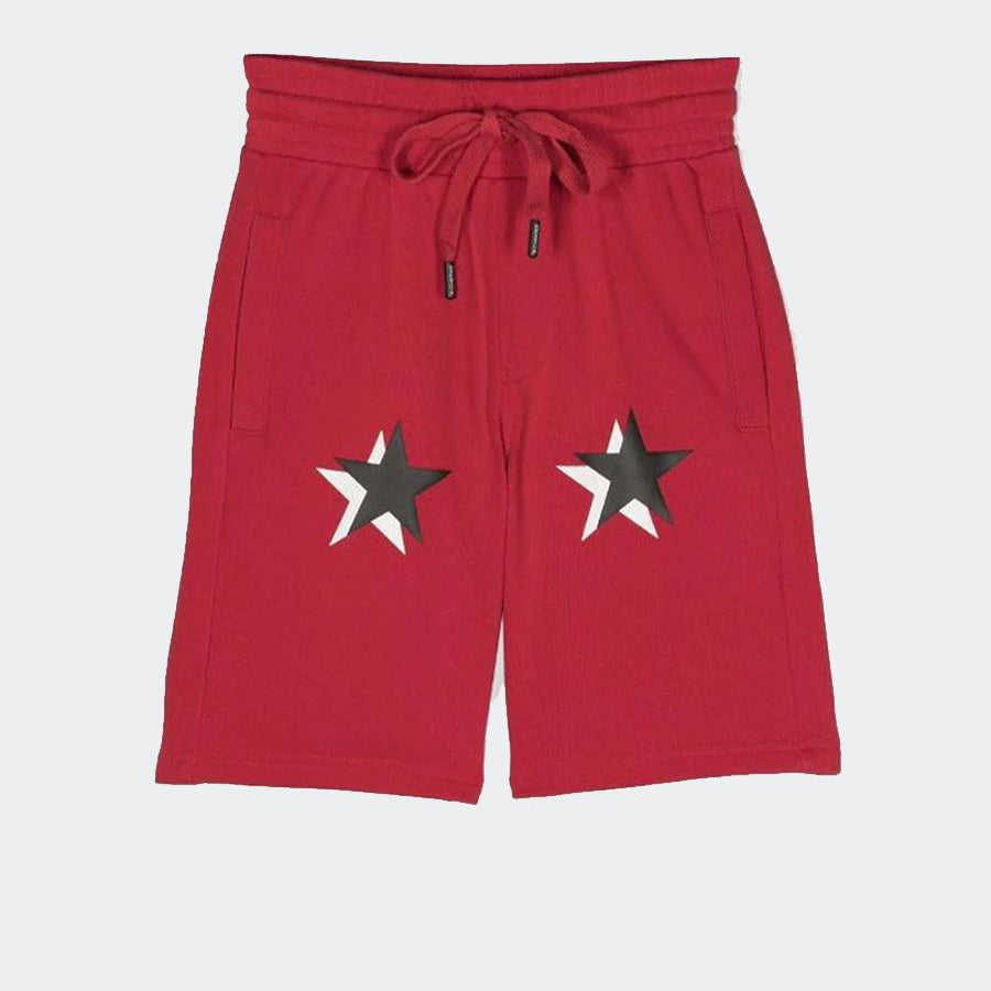 Richmond Bermuda Shorts in Printed Fleece