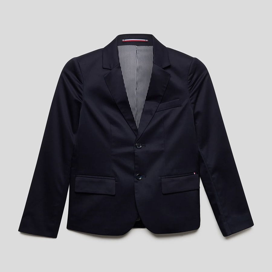 Tommy Hilfiger Modern Tailored Solid Color Jacket