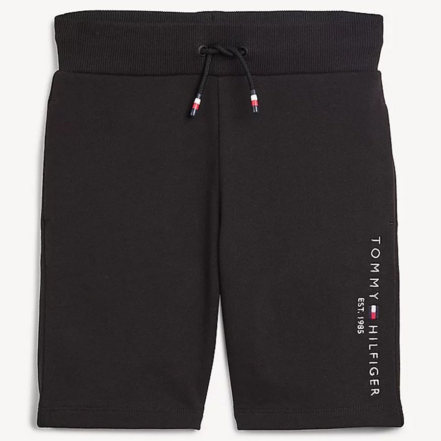 Tommy Hilfiger Breathable Cotton Bermuda Shorts with Front Logo