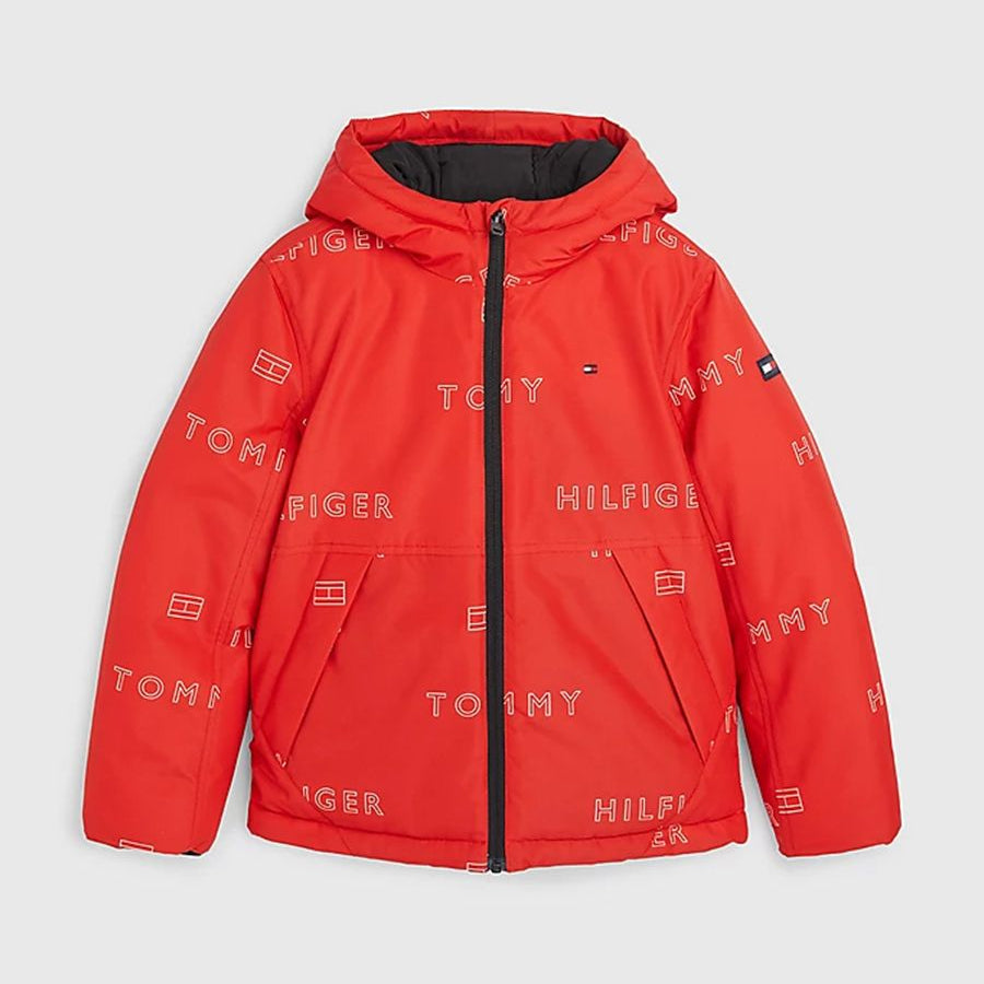Tommy Hilfiger Water-Repellent Hooded Jacket