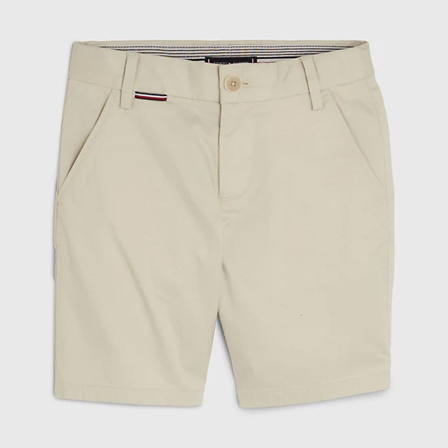 Tommy Hilfiger Classic Chino Bermuda Shorts Solid Color