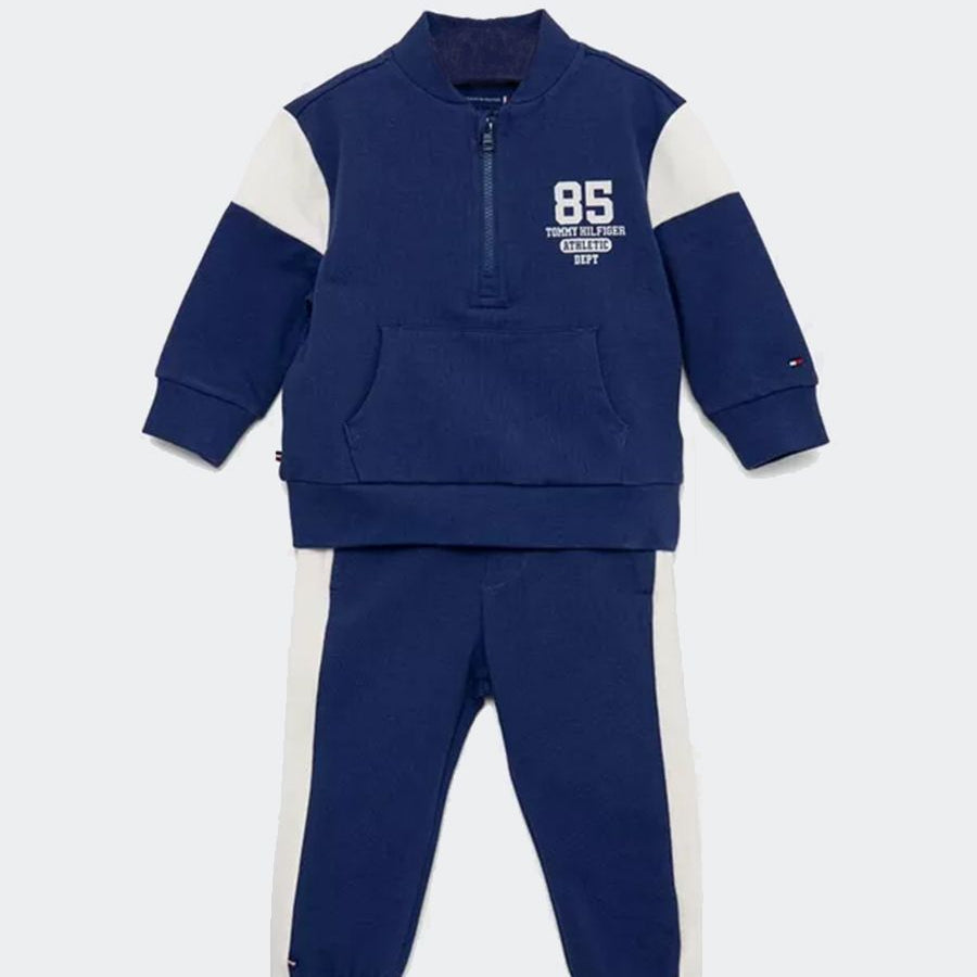 Tommy Hilfiger Two-Tone Sweatshirt and Trousers