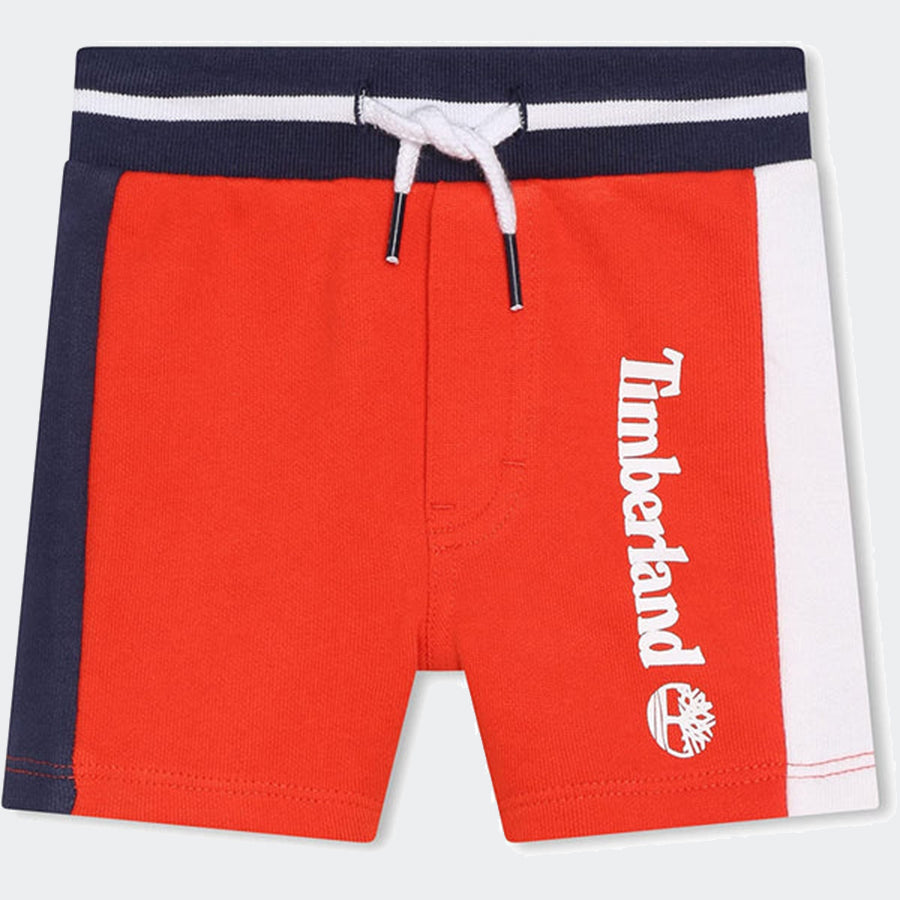 Timberland Two-Tone Bermuda Shorts with Logo