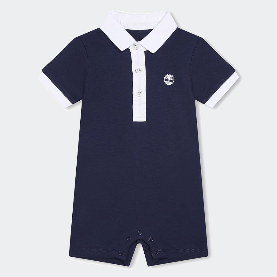 Timberland Romper and Hat Gift Set