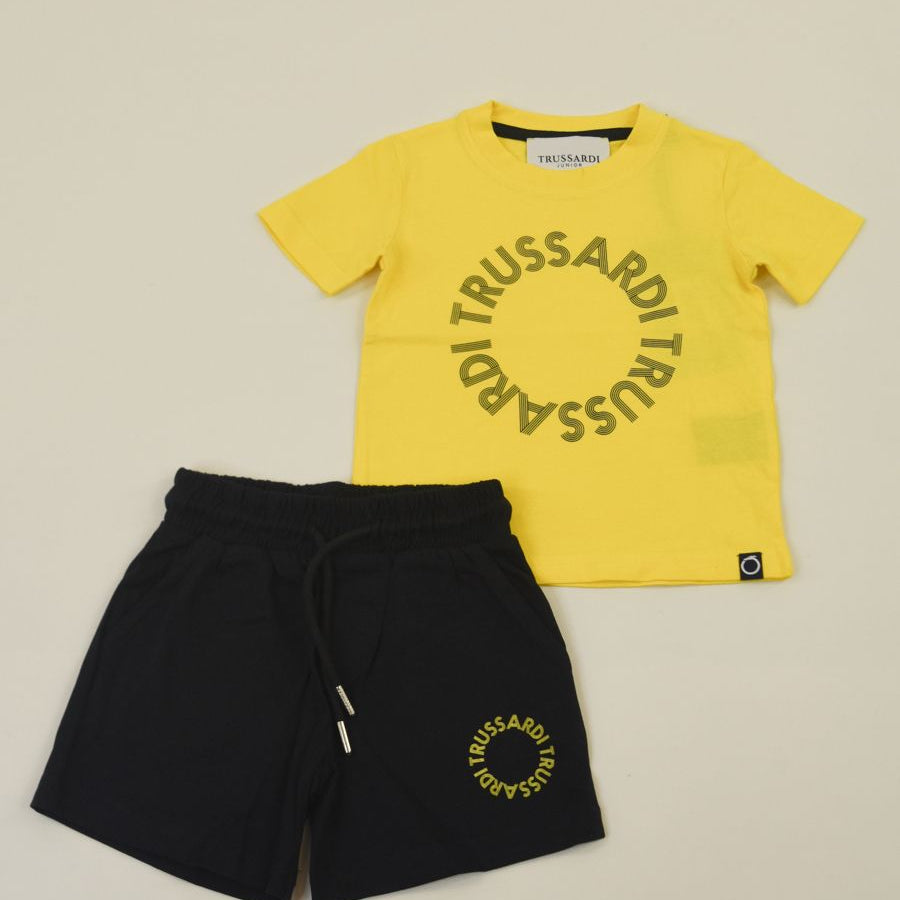 Complete Sports Set T-shirt and Bermuda Shorts Printed