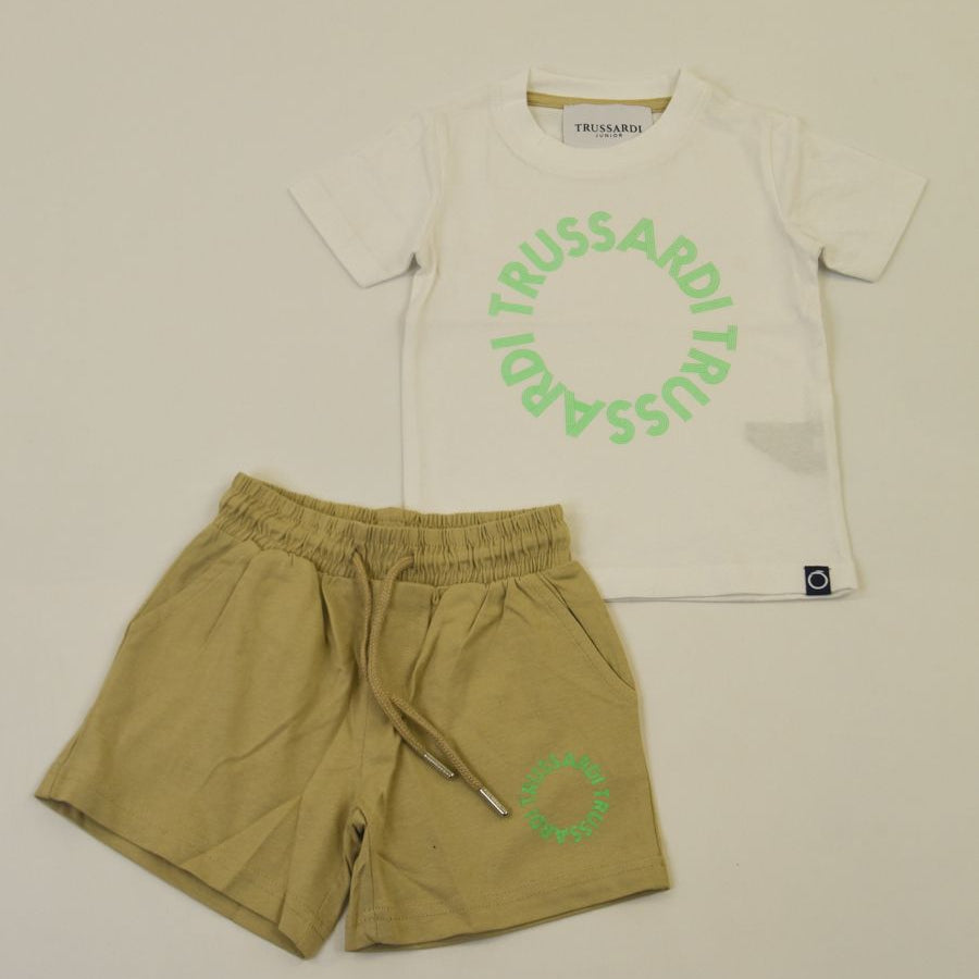 Complete Sports Set T-shirt and Bermuda Shorts Printed