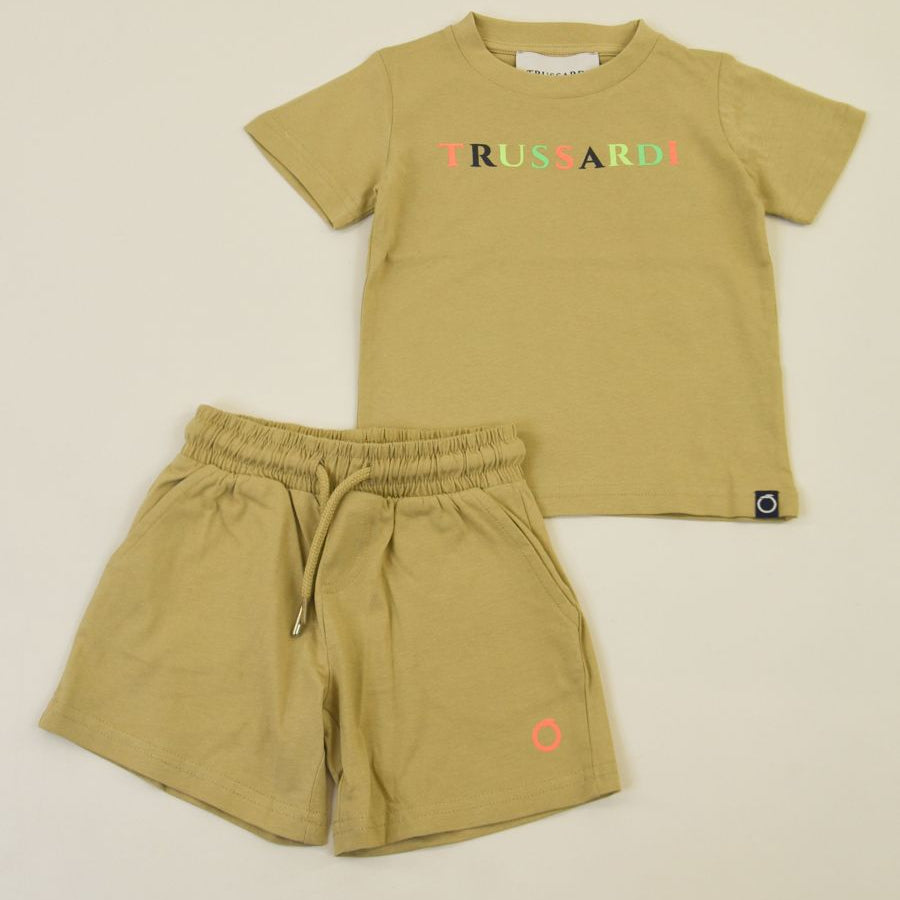 Complete Sports Set T-shirt and Bermuda Shorts Printed