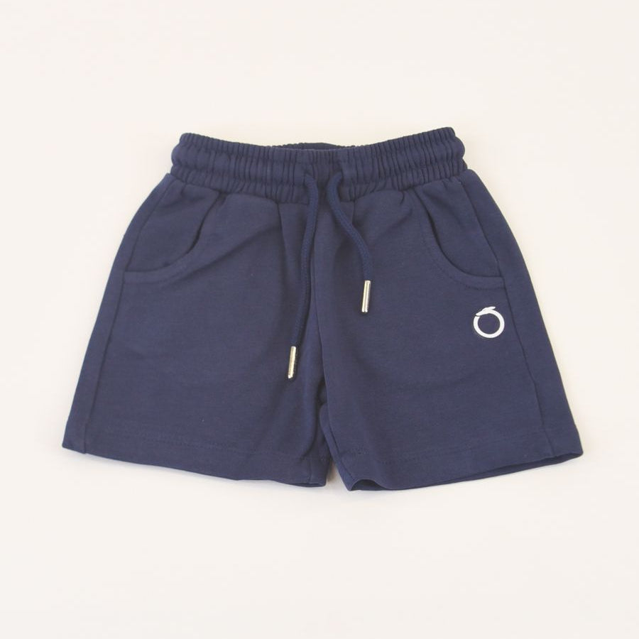 Trussardi Solid Color Bermuda Shorts with Logo